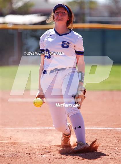 Thumbnail 2 in Chandler vs. Tolleson (Hamilton Softball Invitational) photogallery.