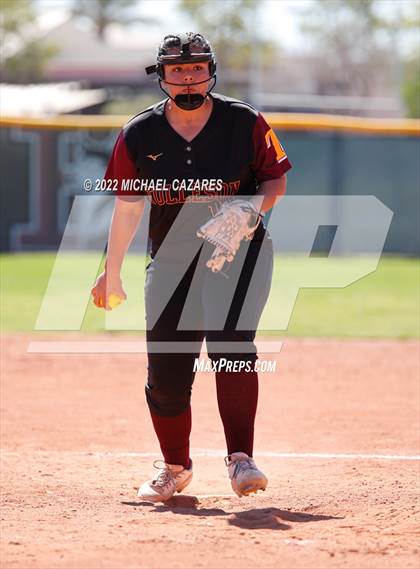Thumbnail 2 in Chandler vs. Tolleson (Hamilton Softball Invitational) photogallery.