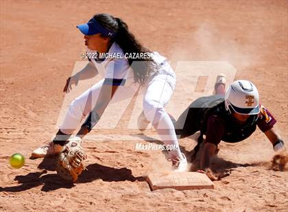 Thumbnail 2 in Chandler vs. Tolleson (Hamilton Softball Invitational) photogallery.