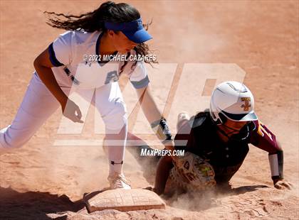 Thumbnail 1 in Chandler vs. Tolleson (Hamilton Softball Invitational) photogallery.