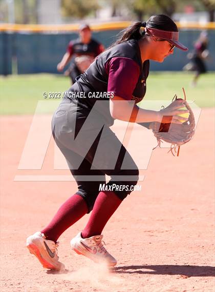 Thumbnail 3 in Chandler vs. Tolleson (Hamilton Softball Invitational) photogallery.