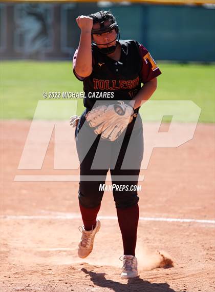 Thumbnail 1 in Chandler vs. Tolleson (Hamilton Softball Invitational) photogallery.