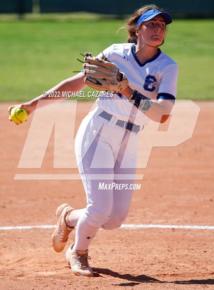 Thumbnail 1 in Chandler vs. Tolleson (Hamilton Softball Invitational) photogallery.