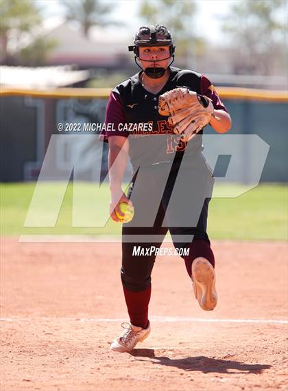 Thumbnail 3 in Chandler vs. Tolleson (Hamilton Softball Invitational) photogallery.