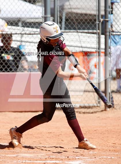 Thumbnail 2 in Chandler vs. Tolleson (Hamilton Softball Invitational) photogallery.