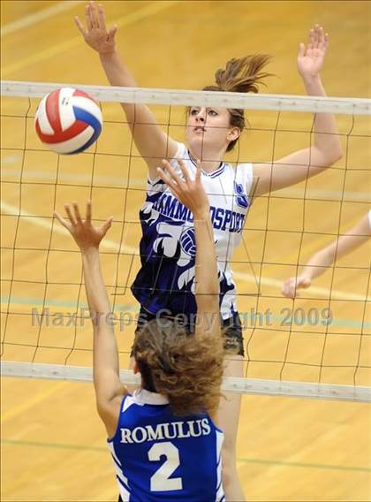 Thumbnail 3 in Hammondsport vs. Romulus (Section V, Class D Playoffs) photogallery.