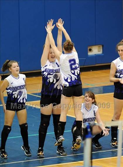 Thumbnail 2 in Hammondsport vs. Romulus (Section V, Class D Playoffs) photogallery.