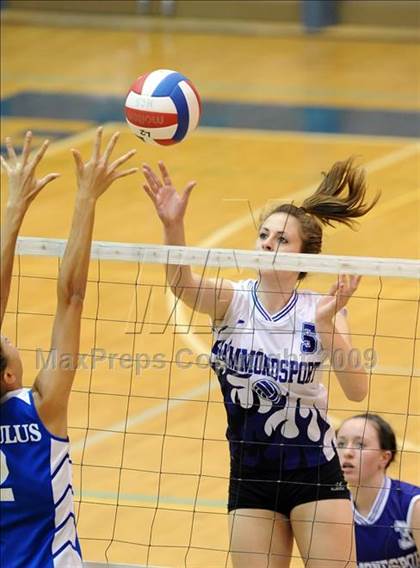 Thumbnail 3 in Hammondsport vs. Romulus (Section V, Class D Playoffs) photogallery.