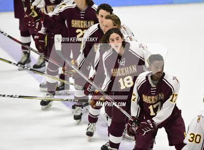 Thumbnail 2 in Sheehan vs. Daniel Hand (CIAC D3 Semifinal) photogallery.