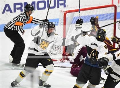 Thumbnail 2 in Sheehan vs. Daniel Hand (CIAC D3 Semifinal) photogallery.