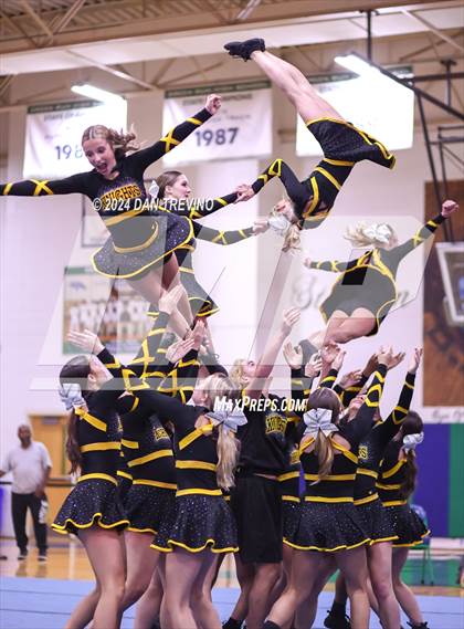 Thumbnail 2 in 2024 Beach District Cheer Comp (Kellam) photogallery.
