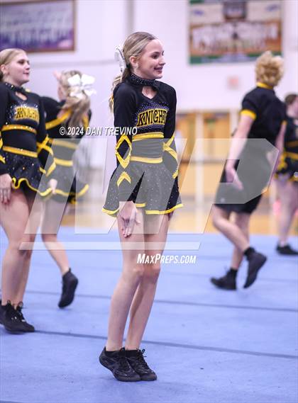 Thumbnail 2 in 2024 Beach District Cheer Comp (Kellam) photogallery.