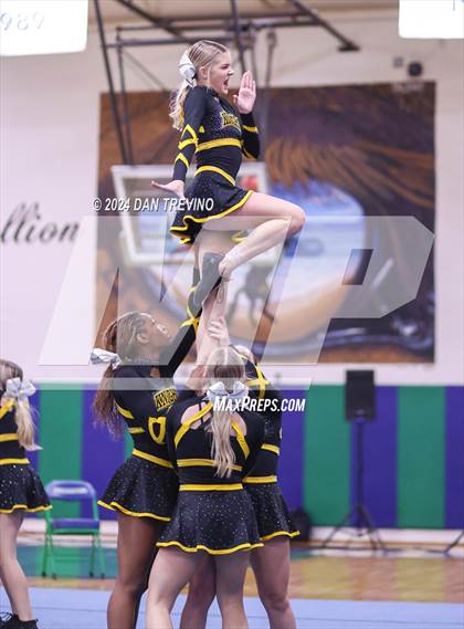 Thumbnail 2 in 2024 Beach District Cheer Comp (Kellam) photogallery.
