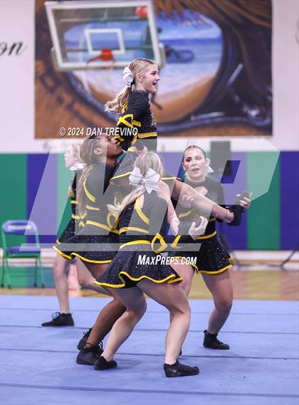 Thumbnail 2 in 2024 Beach District Cheer Comp (Kellam) photogallery.
