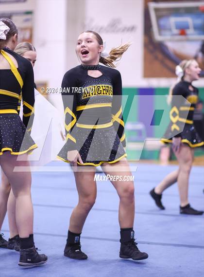 Thumbnail 2 in 2024 Beach District Cheer Comp (Kellam) photogallery.