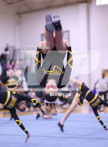 Thumbnail 3 in 2024 Beach District Cheer Comp (Kellam) photogallery.