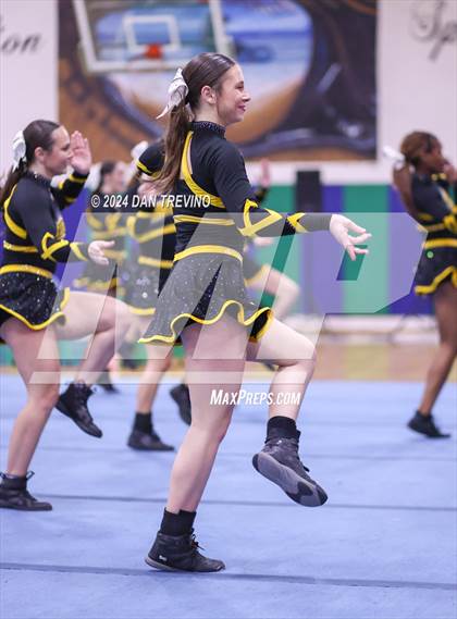 Thumbnail 3 in 2024 Beach District Cheer Comp (Kellam) photogallery.