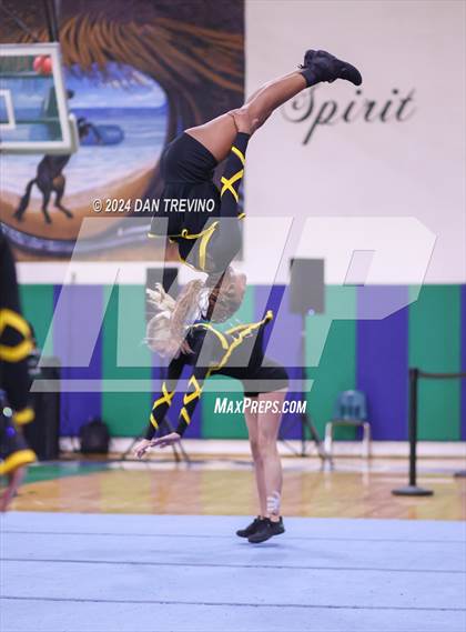 Thumbnail 2 in 2024 Beach District Cheer Comp (Kellam) photogallery.