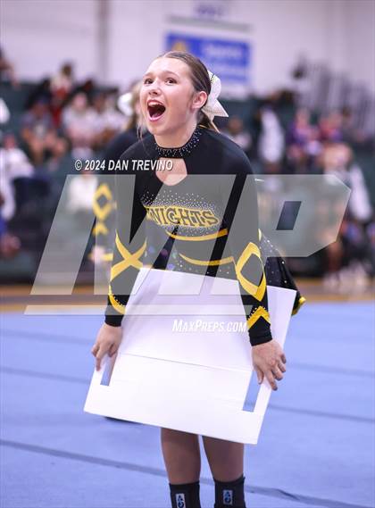 Thumbnail 3 in 2024 Beach District Cheer Comp (Kellam) photogallery.