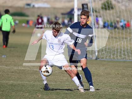 Thumbnail 2 in Los Alamitos vs. Loyola (22nd Annual SoCal Soccer Classic) photogallery.