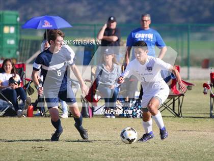 Thumbnail 2 in Los Alamitos vs. Loyola (22nd Annual SoCal Soccer Classic) photogallery.