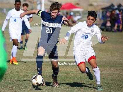 Thumbnail 3 in Los Alamitos vs. Loyola (22nd Annual SoCal Soccer Classic) photogallery.