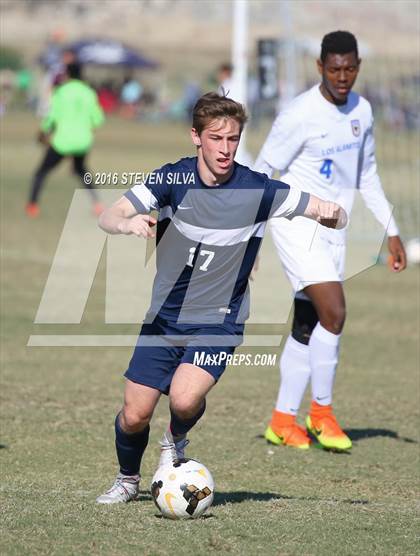 Thumbnail 1 in Los Alamitos vs. Loyola (22nd Annual SoCal Soccer Classic) photogallery.