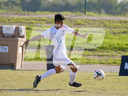 Thumbnail 3 in Los Alamitos vs. Loyola (22nd Annual SoCal Soccer Classic) photogallery.