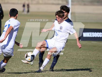 Thumbnail 2 in Los Alamitos vs. Loyola (22nd Annual SoCal Soccer Classic) photogallery.