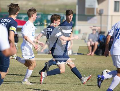 Thumbnail 1 in Los Alamitos vs. Loyola (22nd Annual SoCal Soccer Classic) photogallery.