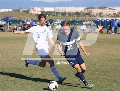 Thumbnail 1 in Los Alamitos vs. Loyola (22nd Annual SoCal Soccer Classic) photogallery.
