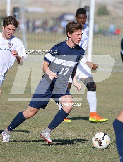 Thumbnail 2 in Los Alamitos vs. Loyola (22nd Annual SoCal Soccer Classic) photogallery.