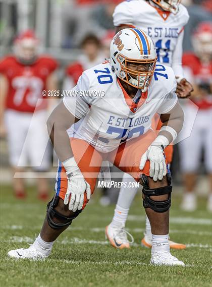 Thumbnail 2 in Glenwood vs East St. Louis (IHSA 6A Second Round) photogallery.