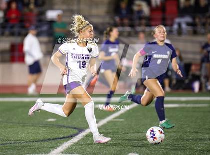 Thumbnail 3 in Desert Hills vs. Snow Canyon (UHSAA 4A Semifinal) photogallery.