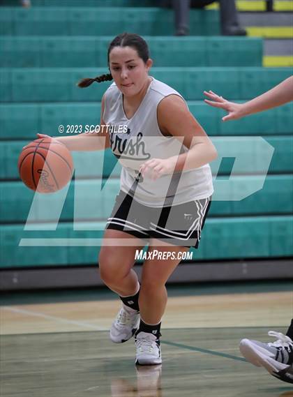 Thumbnail 3 in Fairfield Union vs Fisher Catholic (Scrimmage) photogallery.