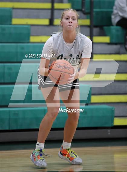 Thumbnail 2 in Fairfield Union vs Fisher Catholic (Scrimmage) photogallery.