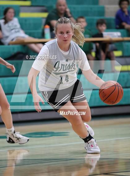 Thumbnail 1 in Fairfield Union vs Fisher Catholic (Scrimmage) photogallery.