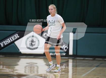 Thumbnail 3 in Fairfield Union vs Fisher Catholic (Scrimmage) photogallery.