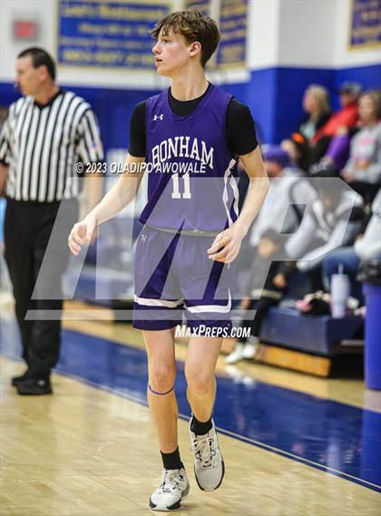 Thumbnail 3 in Caddo Mills vs. Bonham (62'nd Leonard Holiday Tournament) photogallery.