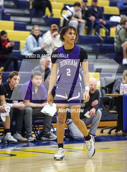 Thumbnail 1 in Caddo Mills vs. Bonham (62'nd Leonard Holiday Tournament) photogallery.