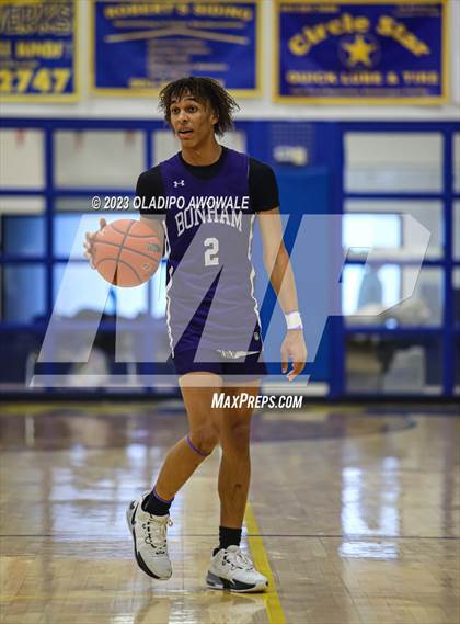 Thumbnail 3 in Caddo Mills vs. Bonham (62'nd Leonard Holiday Tournament) photogallery.