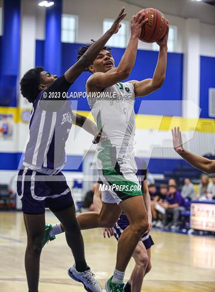 Thumbnail 3 in Caddo Mills vs. Bonham (62'nd Leonard Holiday Tournament) photogallery.
