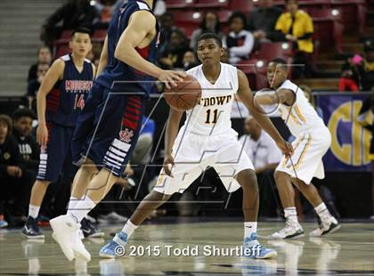 Thumbnail 1 in Modesto Christian vs. Bishop O'Dowd (CIF NorCal Regional Open Division Final) photogallery.