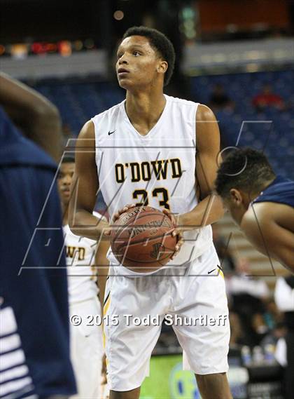 Thumbnail 3 in Modesto Christian vs. Bishop O'Dowd (CIF NorCal Regional Open Division Final) photogallery.