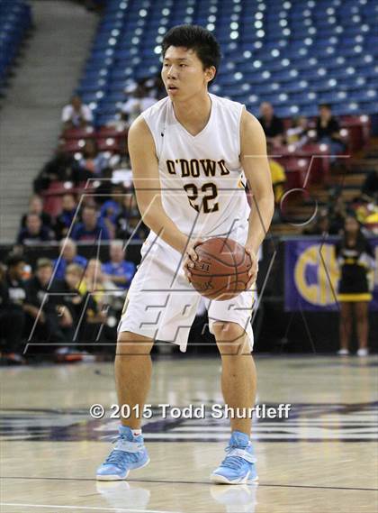 Thumbnail 1 in Modesto Christian vs. Bishop O'Dowd (CIF NorCal Regional Open Division Final) photogallery.