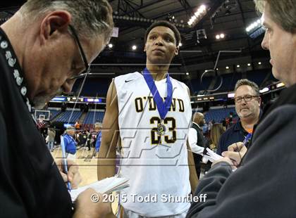 Thumbnail 3 in Modesto Christian vs. Bishop O'Dowd (CIF NorCal Regional Open Division Final) photogallery.