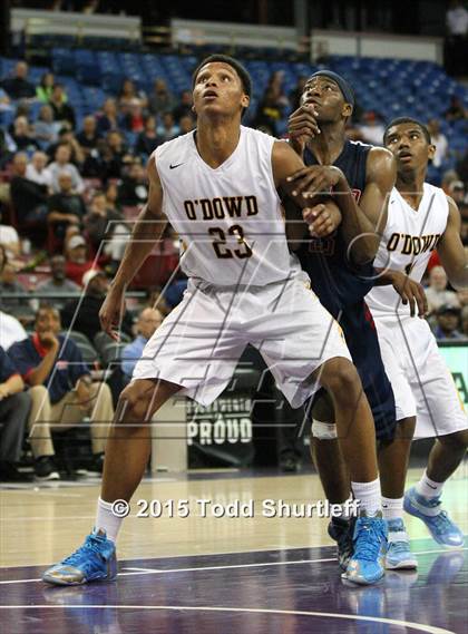 Thumbnail 3 in Modesto Christian vs. Bishop O'Dowd (CIF NorCal Regional Open Division Final) photogallery.