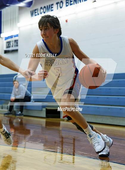 Thumbnail 3 in Trinity Christian vs Legacy Christian Academy (Krum Invitational) photogallery.