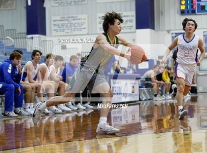 Thumbnail 3 in Trinity Christian vs Legacy Christian Academy (Krum Invitational) photogallery.