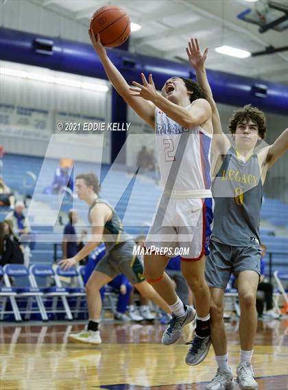 Thumbnail 2 in Trinity Christian vs Legacy Christian Academy (Krum Invitational) photogallery.